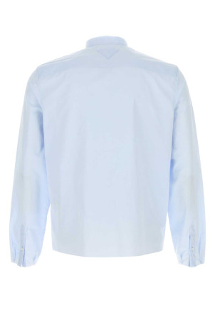 Light blue cotton shirt PRADA (UCN641SWMO148Z)