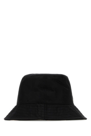 Black nylon bucket hat AMI (UHA671PA0037)