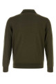 Olive green wool polo shirt PRADA (UMF147SOOO18DY)