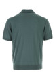 Dark green wool polo shirt PRADA (UMF148SOOO18DY)