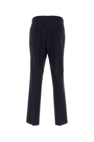 Navy blue wool blend pant Blue PRADA (UP0422SOOO17LK)