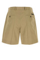 Khaki poplin bermuda shorts PRADA (UP0424SOOO1XV2)