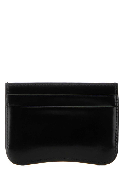 Black leather card holder AMI (USL706AL0139)