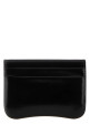 Black leather card holder AMI (USL706AL0139)