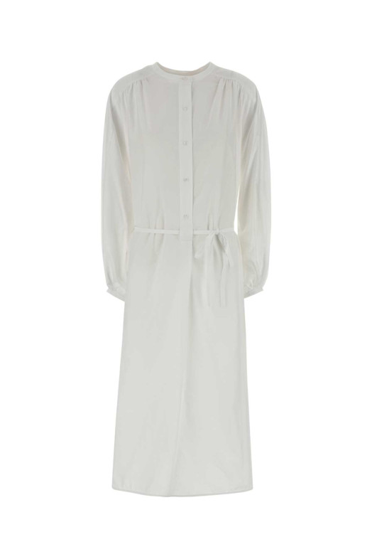 White poplin Vitti shirt dress White LOULOU DE SAISON (VITTI)