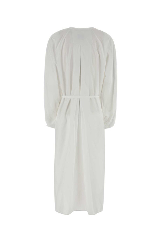 White poplin Vitti shirt dress White LOULOU DE SAISON (VITTI)