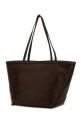 Chocolate leather Park Tote XL shopping bag THE ROW (W1944L72L129)