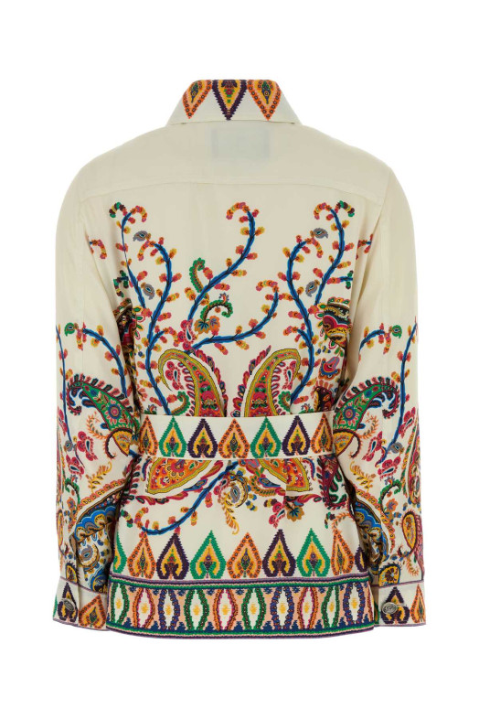Printed satin shirt ETRO (WRCA012299SPSI2)