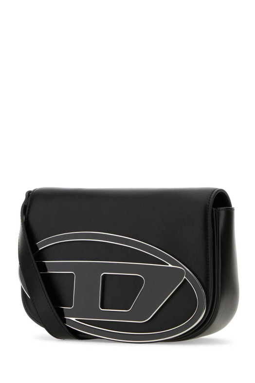 Black leather 1DR M shoulder bag DIESEL (X09568PR818)