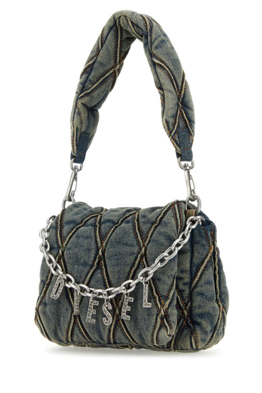 Denim Charm-D S shoulder bag DIESEL (X09597P5570)
