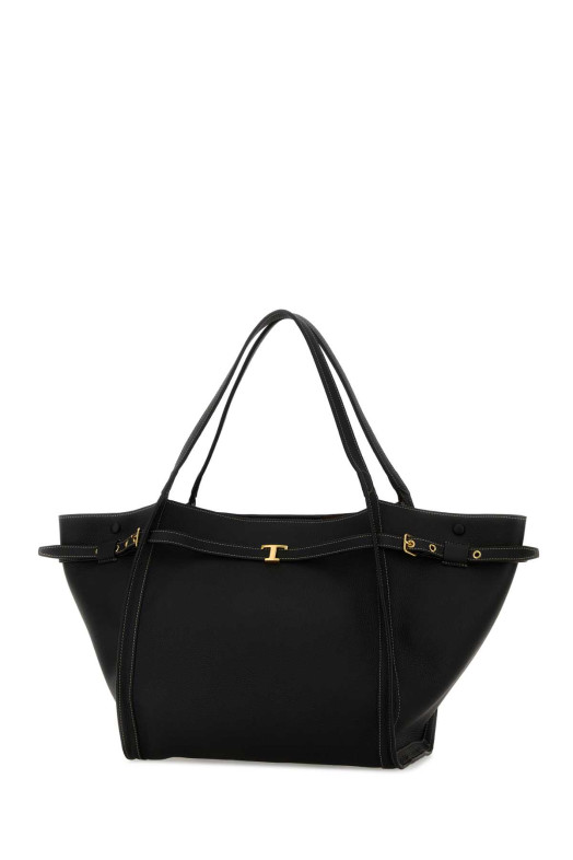 Black leather Tim shopping bag BLUE TOD'S (XBWTIMA0300WKA)