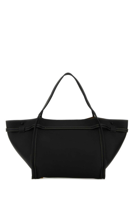 Black leather Tim shopping bag BLUE TOD'S (XBWTIMA0300WKA)