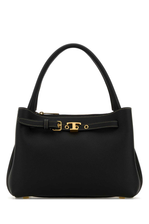 Black leather mini Tim handbag BLUE TOD'S (XBWTIMJ0100WKA)