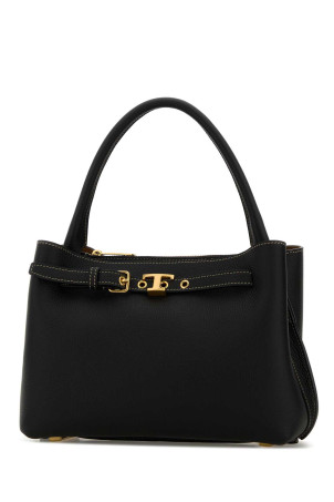 Black leather mini Tim handbag BLUE TOD'S (XBWTIMJ0100WKA)