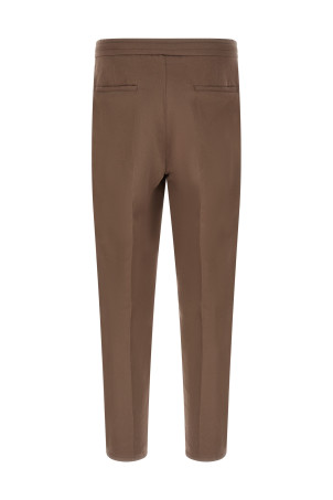 Linen trousers Brown