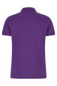 Logo embroidery polo shirt Purple