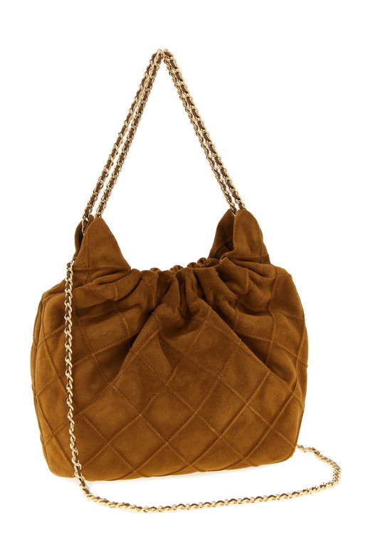 'Fleming mini' handbag Brown