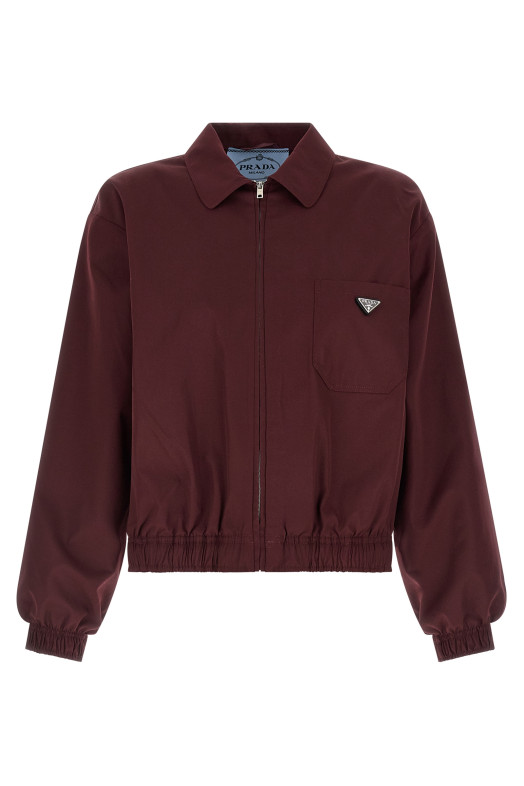 Logo jacket Bordeaux