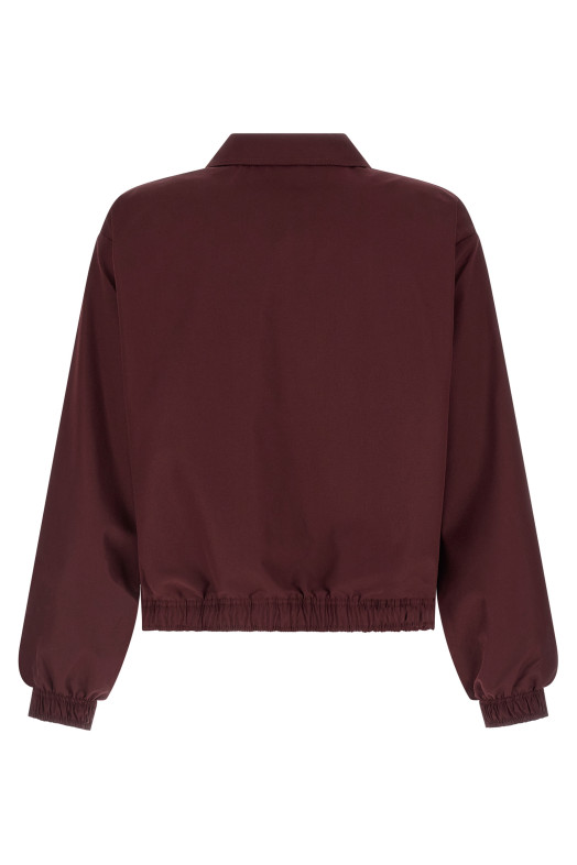 Logo jacket Bordeaux