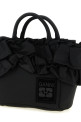 'Mini Shopper Ruffle' handbag Black
