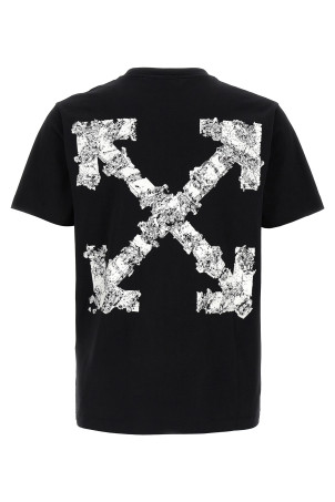 'Heraldic Treshold Arrows' T-shirt Black