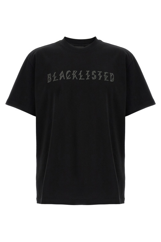 'Blacklisted' T-shirt Black
