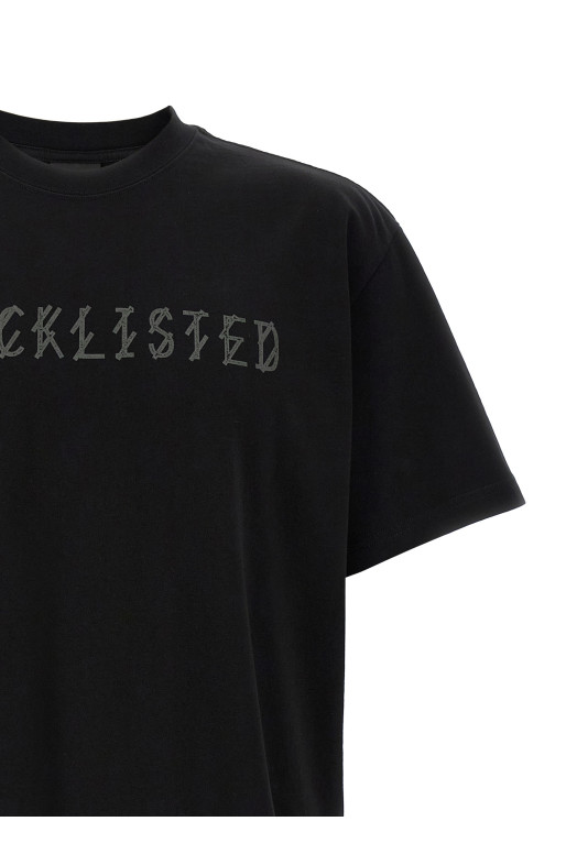 'Blacklisted' T-shirt Black