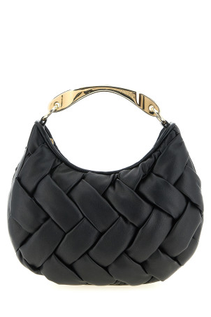 Weaved handbag Black