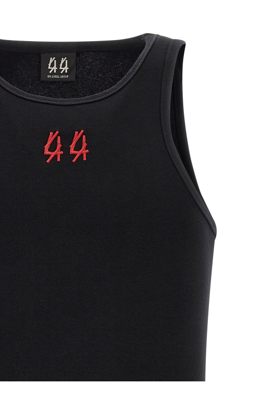 'Classic Rib' tank top Black
