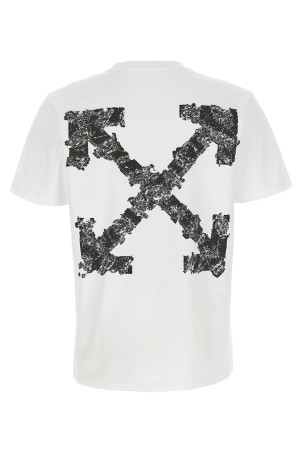 'Heraldic Treshold Arrows' T-shirt Black-grey