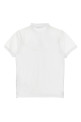 'Compass' logo polo shirt White
