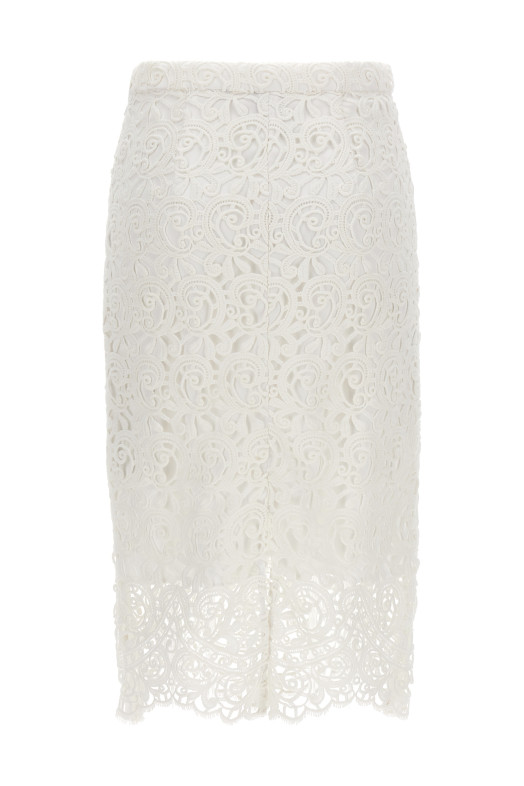 Мереживна спідниця Біла BURBERRY (8067787OPTICWHITE)