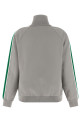Logo embroidery sweatshirt Gray