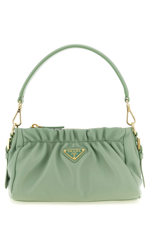 Nappa crossbody bag Green