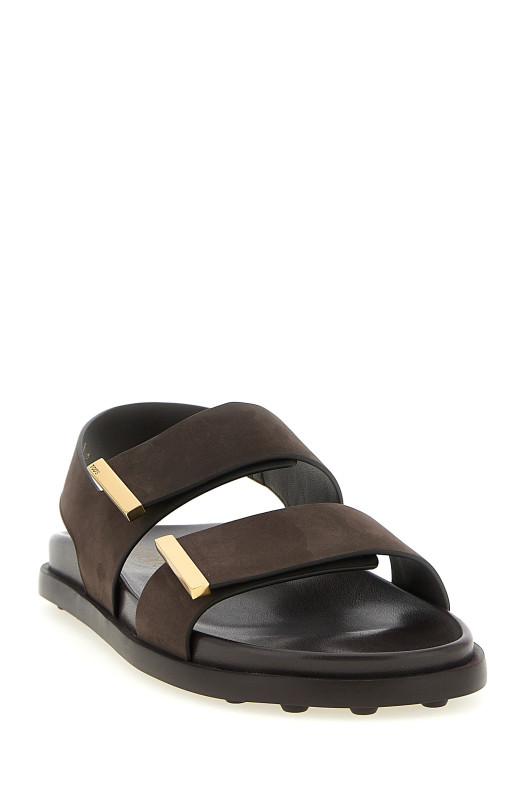 Nubuck sandals Brown