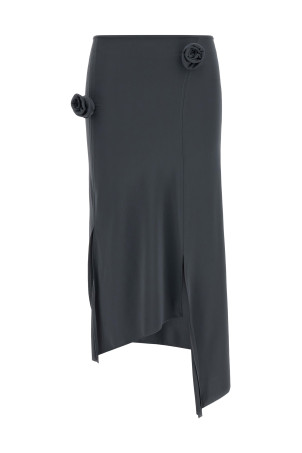 'Flower' skirt Gray