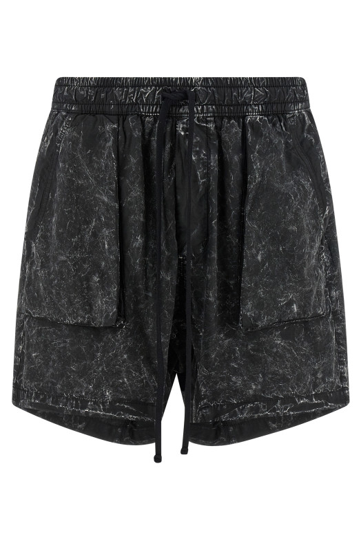 '37' bermuda shorts Black