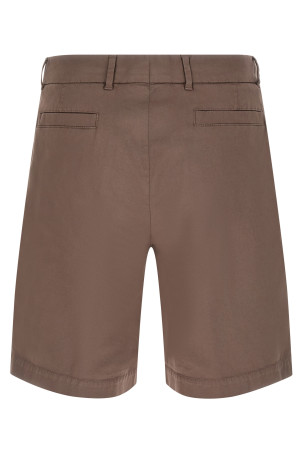 American Pima cotton bermuda shorts Brown