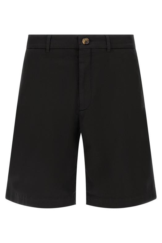 American Pima cotton bermuda shorts Black