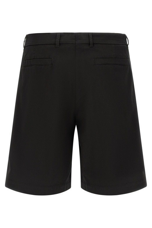 American Pima cotton bermuda shorts Black