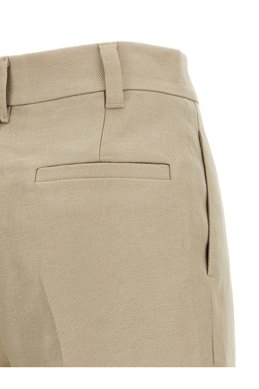 Linen trousers Beige