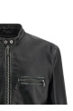 'Bad Boy' biker jacket Black
