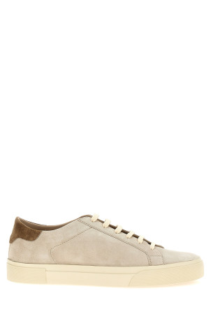 Suede sneakers Beige