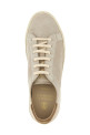 Suede sneakers Beige