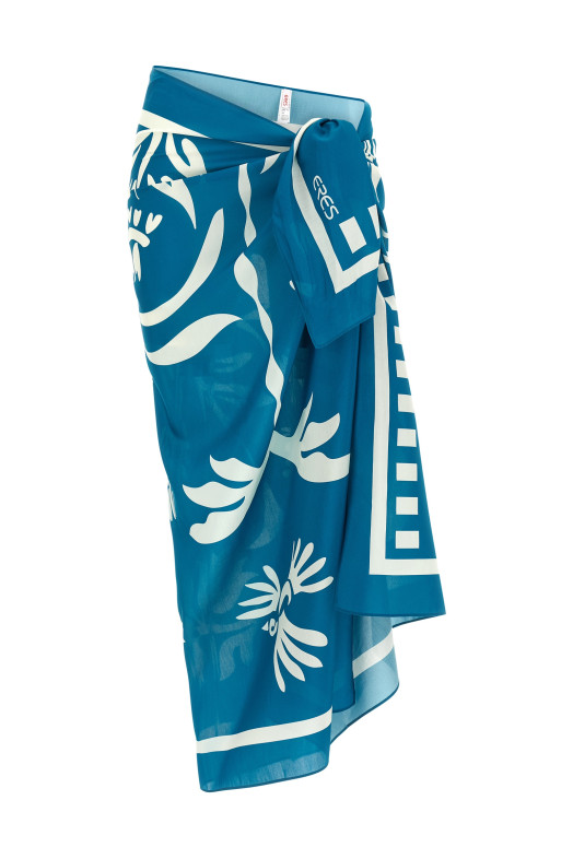 'Mandapa' sarong skirt Green