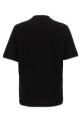 Double hem t-shirt Black