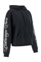 'Cursive' hoodie Black