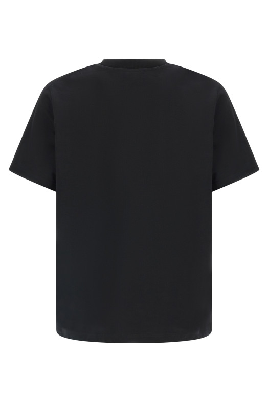 'Warped Logo' T-shirt Black