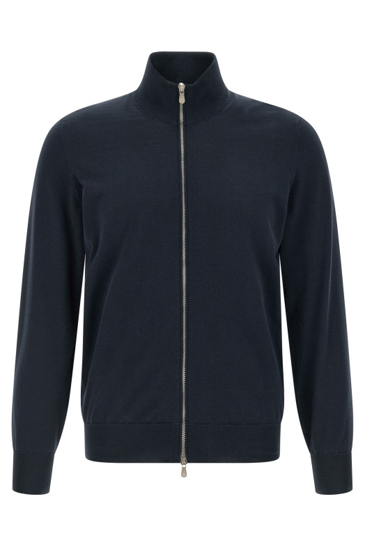 Cotton cardigan Blue