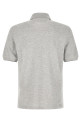 Logo piqué polo shirt Gray